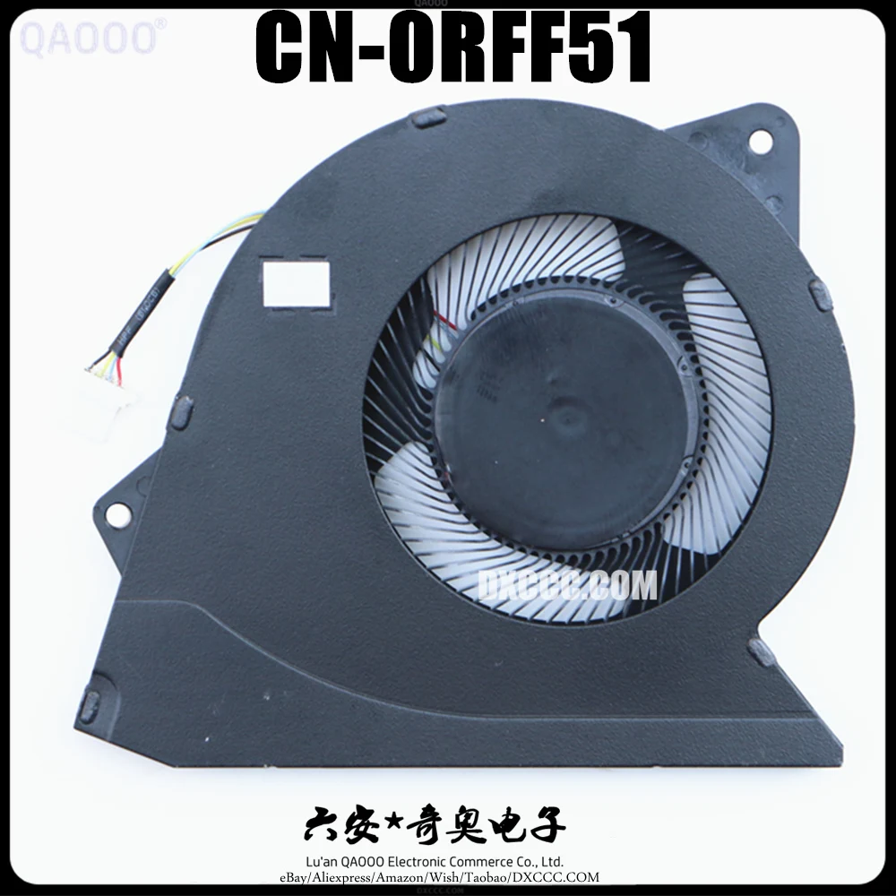 QAOOO CN-0RFF51 DC28000WFF0  Laptop FAN FOR DELL Vostro 3510 3525 / Inspiron 3511 / Inspiron 3515 CPU COOLING FAN