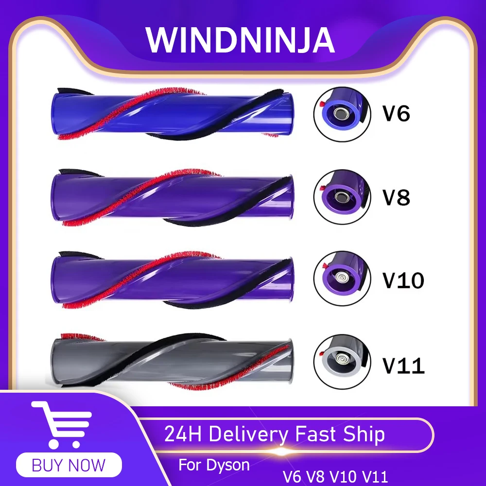 الأنظف الأسطوانة فرشاة بار ل دايسون V6 V8 V10 V11 اللاسلكي فرشاة الأسطوانة الأنظف رئيس فرشاة الأسطوانة استبدال 966821-01 فرشاة