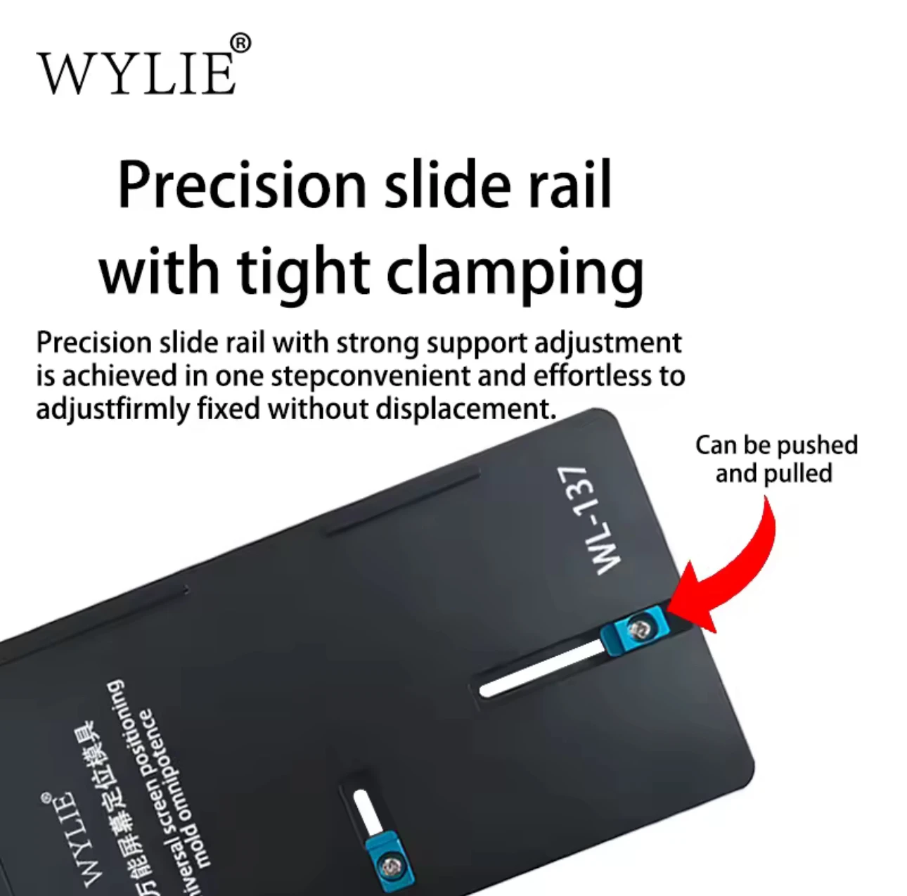WYLIE WL-137 Universal Screen Positioning Mold Precision Alignment Tool for iPhone 12-17 Pro Max Mobile Phone Repair Tool