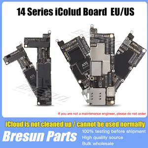 Bilashmart Motherboard iCloud locked board 14 14PRO 14POMAX swap practice logic board completed boot screen test motherboard