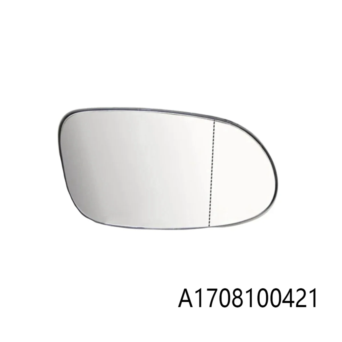 A1708100121 A1708100421 Reversing Mirror Lens Rearview Mirror Lens Car for Mercedes-Benz A-Class CLK SLK W168 C208 R170