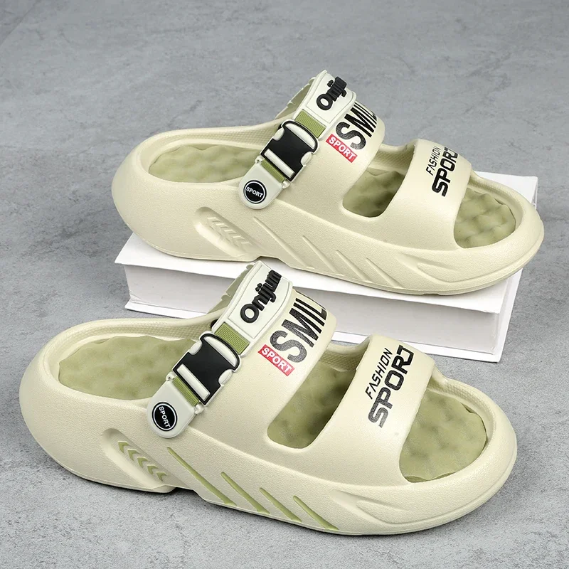 NEUE männer Massage Hausschuhe Outdoor Sandalen Strand Bequeme Weiche Rutschen Casual Schuhe Männer Indoor Outdoor Hausschuhe Große Größe 39-48 – Detail 11