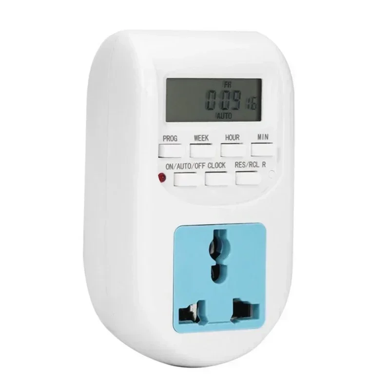 Switch Timer Time Switch 50hz Weekly Digital Socket EU Electronic With Timer Display Digital Programmable LCD