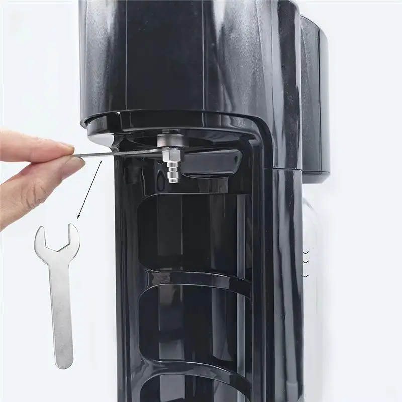 AB08-Carbon Dioxide Filling Adapter 8Mm Male Quick Disconnect For Soda Water Machine Maker External CO2 Tank