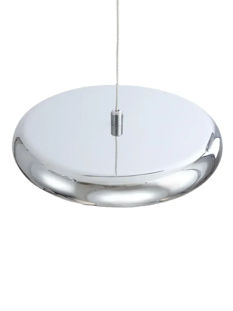 

Modern simple restaurant, chandelier designer high sense, Italian minimalist Internet celebrity study three island table lamp