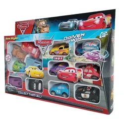 12Pcs Disney Pixar Cars Lightning McQueen Jackson Storm Mater PVC Model Car Toy For Kid birthday Gift