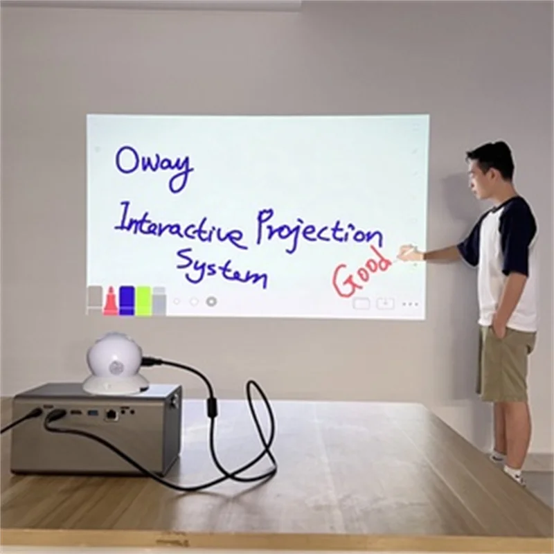 Interaktywne inteligentne urządzenie dydaktyczne, napisane rysowane przenośne wirtualne ekrany Windows Mac Office, sale lekcyjne, spotkania i