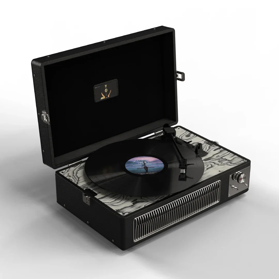 

Witch brand 1900 vinyl record player dynamic magnetic bluetooth audio integrated LP phonograph desktop home