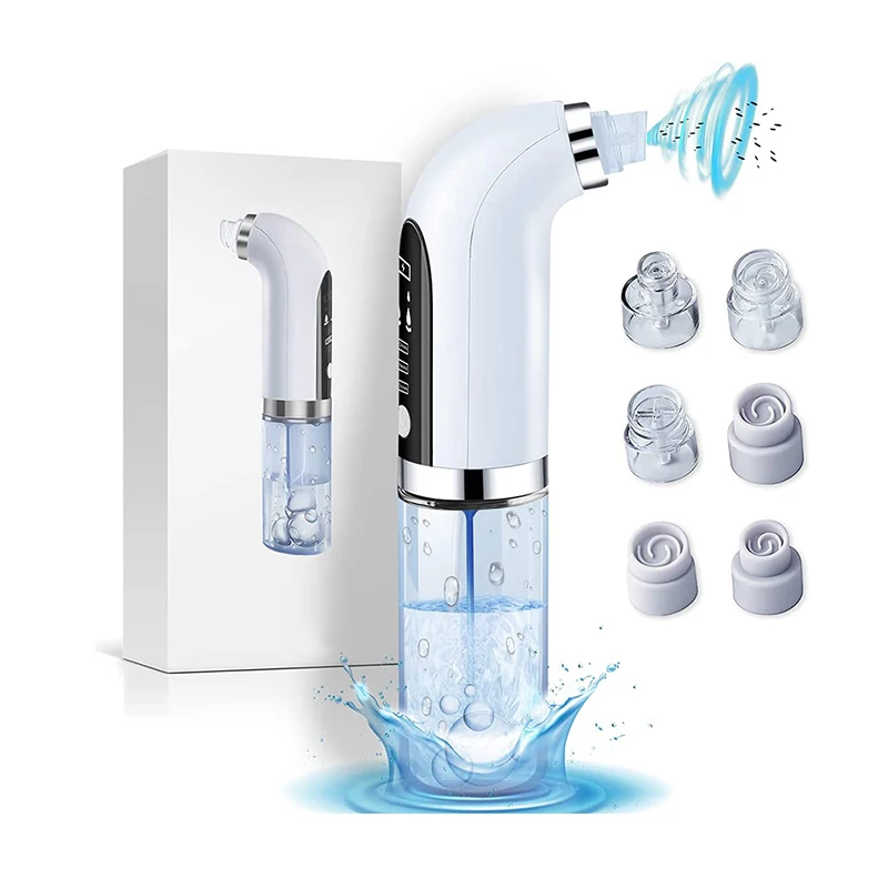 Pore Cleanser Vacuum Electric Suction Facial Comedo Acne Remover Extractor Tool Kit Blackhead Remover Vacuum