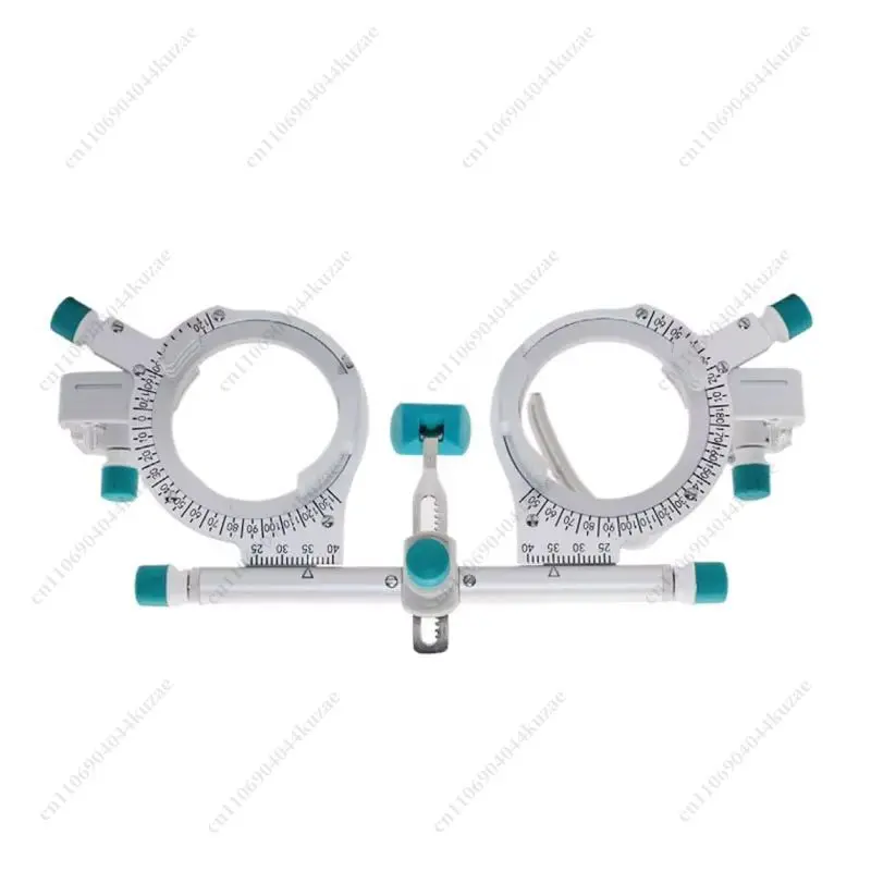 Adjustable Optometry Trial Frame, Optical Test Frame with 48-80mm PD Adjustable for Eyeglass Fitting