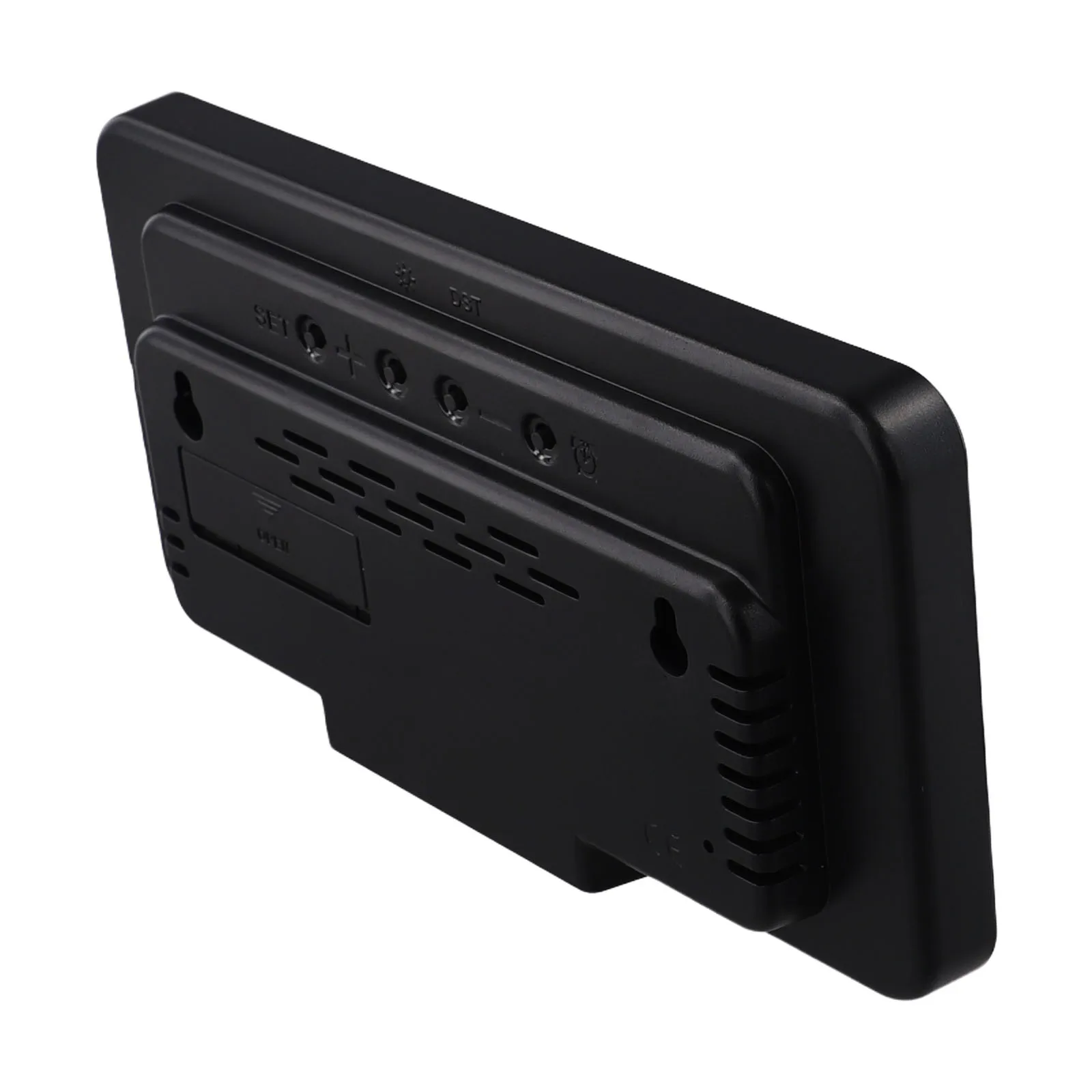 

Цифровые часы со светодиодным дисплеем и дисплеем температуры, трехуровневая регулировка яркости и преобразование формата 12/24 часа.