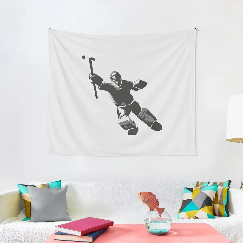 Field Hockey Goalie Tapestry Room Design Wall Art Home Decor Aesthetic Tapestry