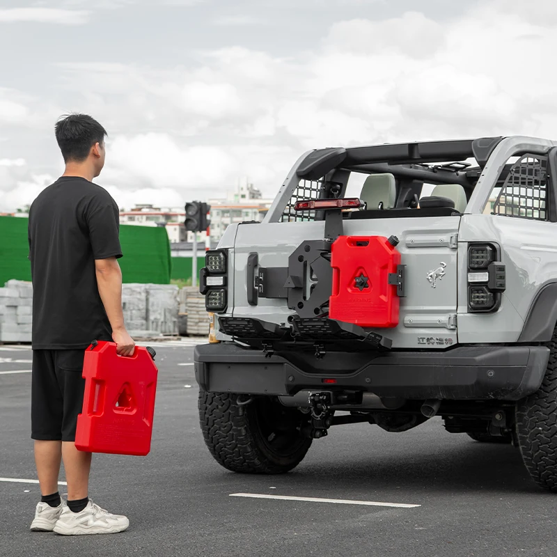 Equipo todoterreno para puerta trasera de Ford Bronco, soporte de grupo de integración, tablero de expansión multifuncional, 4x4, 1 Juego