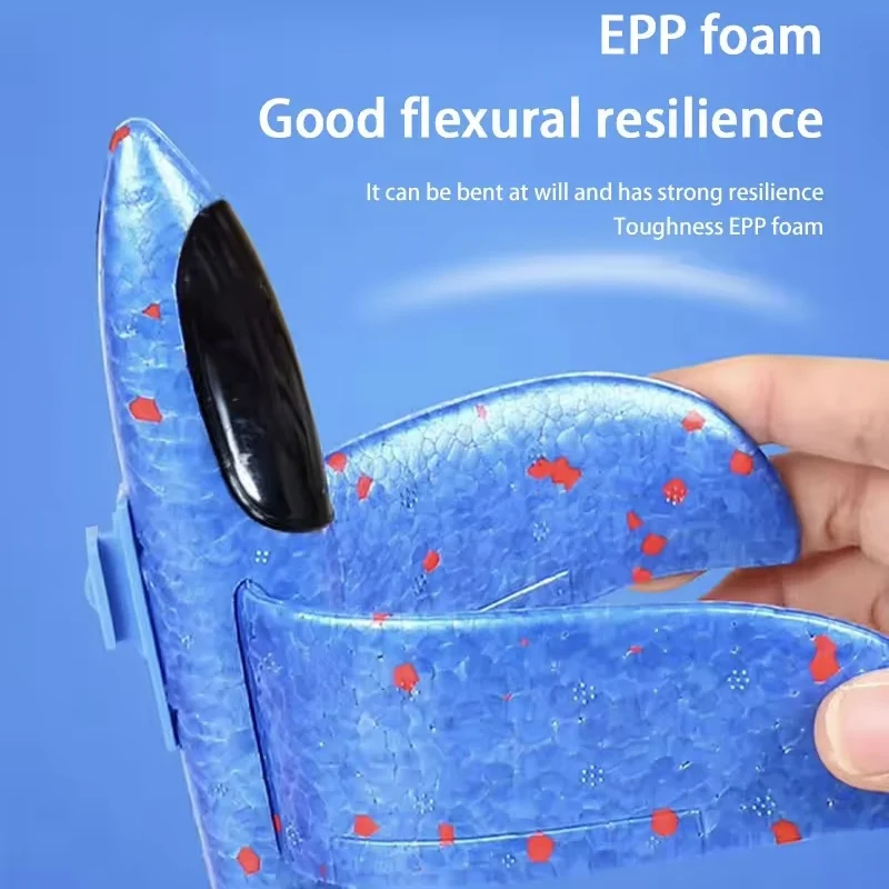 طائرة رغوية متوهجة 10 متر قاذفة طرد الطائرات مسدس طائرات لعبة مسدس هواء للأطفال في الهواء الطلق لعبة فقاعة نموذج اطلاق النار الطيران