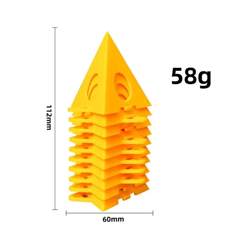 

R9UF 38Pcs Painters Pyramid Stand Paint Triangle Stand Paint Stands for Painting