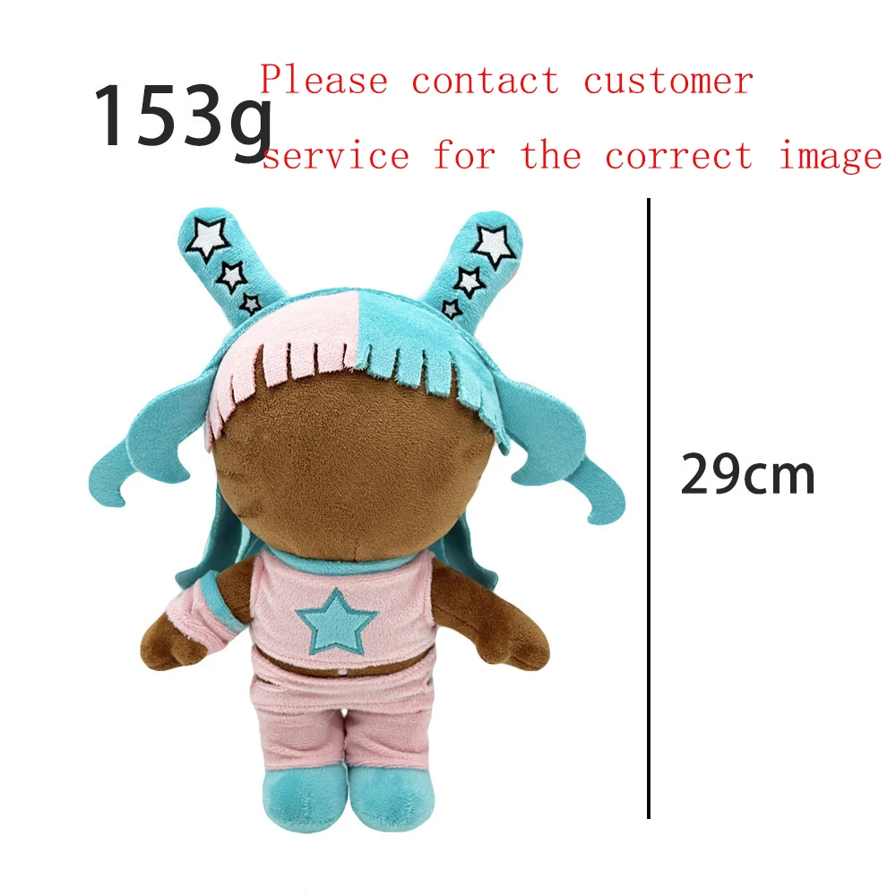 

Meg The Stallion Plush Doll 29cm Soft Stuffed Cat Figure Toy Creative Gift for Music Fans Home Decoration
