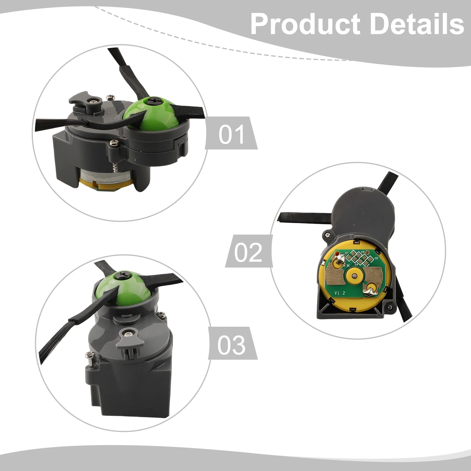 Easy Installation Robot Vacuum Part Home Cleaning Compatible With 500 Models Reliable Replacement For Roomba I1 I3