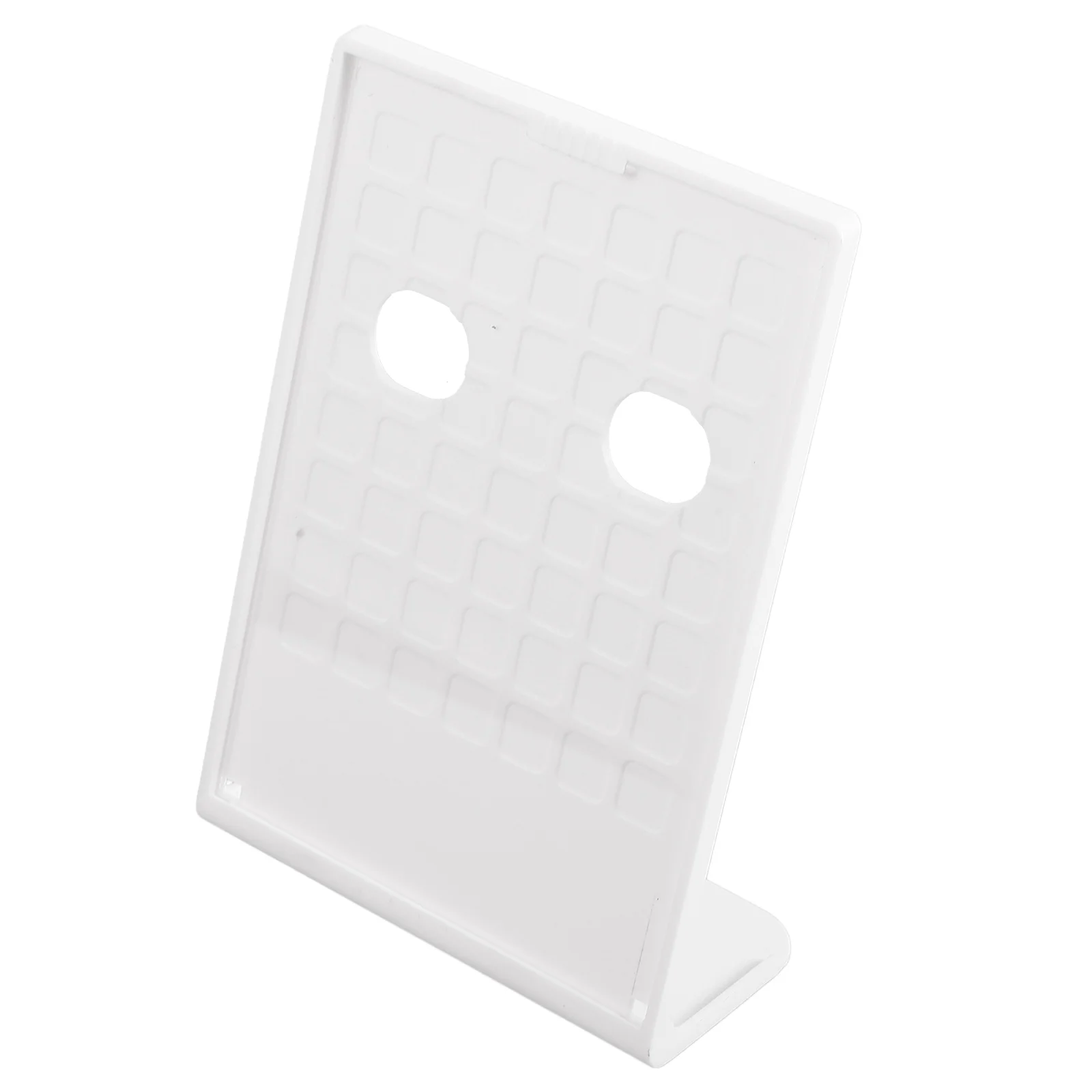 

Sign Display Holder A4 Menu Board Plastic Label Stand White Abs L-shaped Price Tags