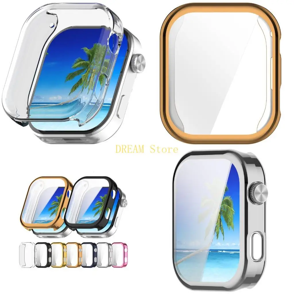 

Case for Watch 6 Smartwatch TPU Case Shockproof Cover Full Around Protective Bumper Covers best sale