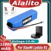 2025 100% Original For XiaoMi Viomi S9 Lydsto R1 Roidmi Eve Plus 14.4V lithium battery 2P4S 5200mAh 6500mAh 9800mAh 12800mAh