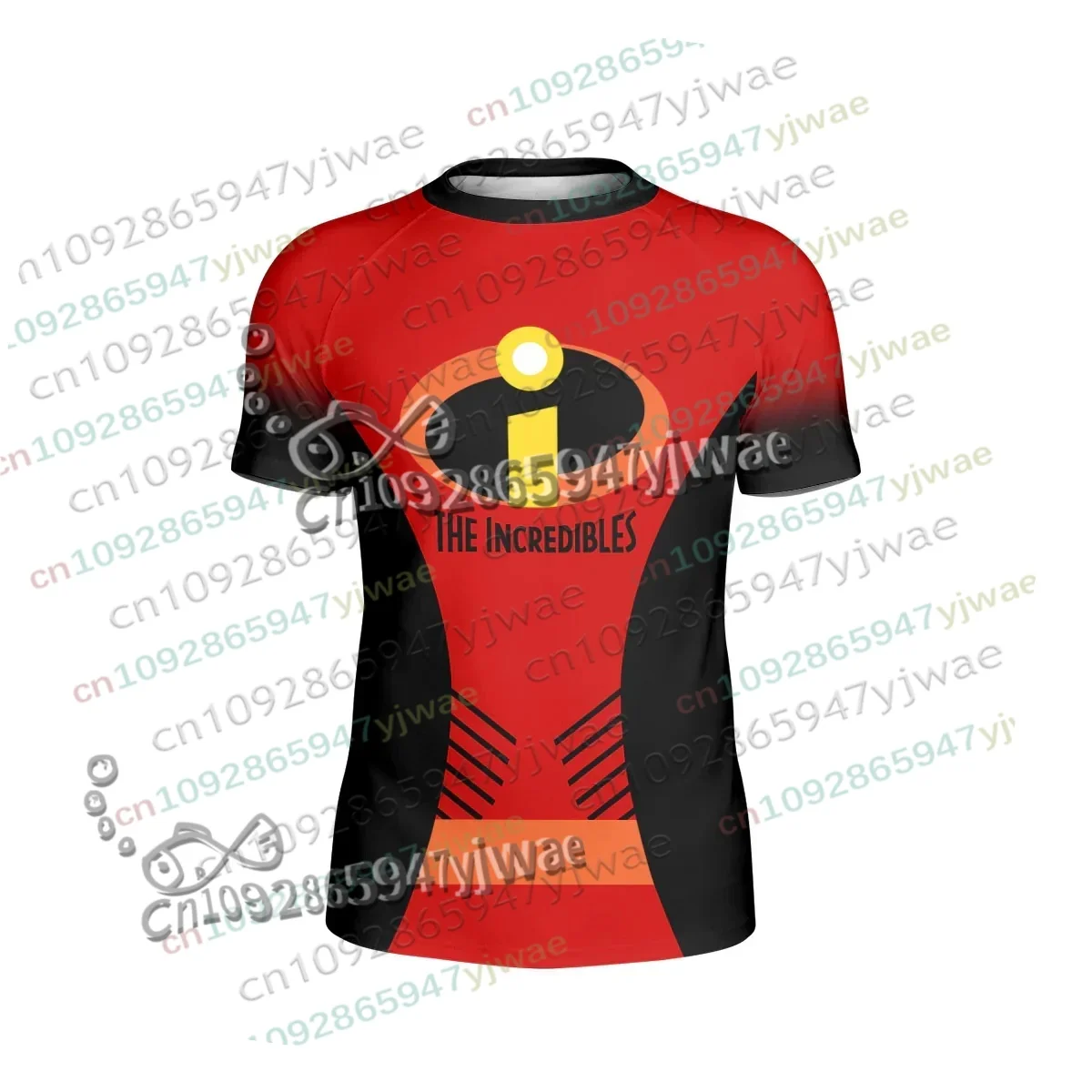 Cartoon The Incredibles Retro Cosplay T-Shirt 3D Schnelltrocknendes Oberteil Film-Fans T-Shirt Streetwear Damen Herren Freizeit-T-Shirt Kleidung – Detail 6