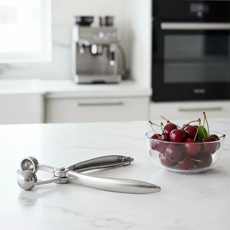 1PC 18CM Cherry Fruit Kitchen Pitter Remover Olive Corer Remove Pit Tool Seed Gadge Fruit and Vegetable Kitchen Tools Nutcracker