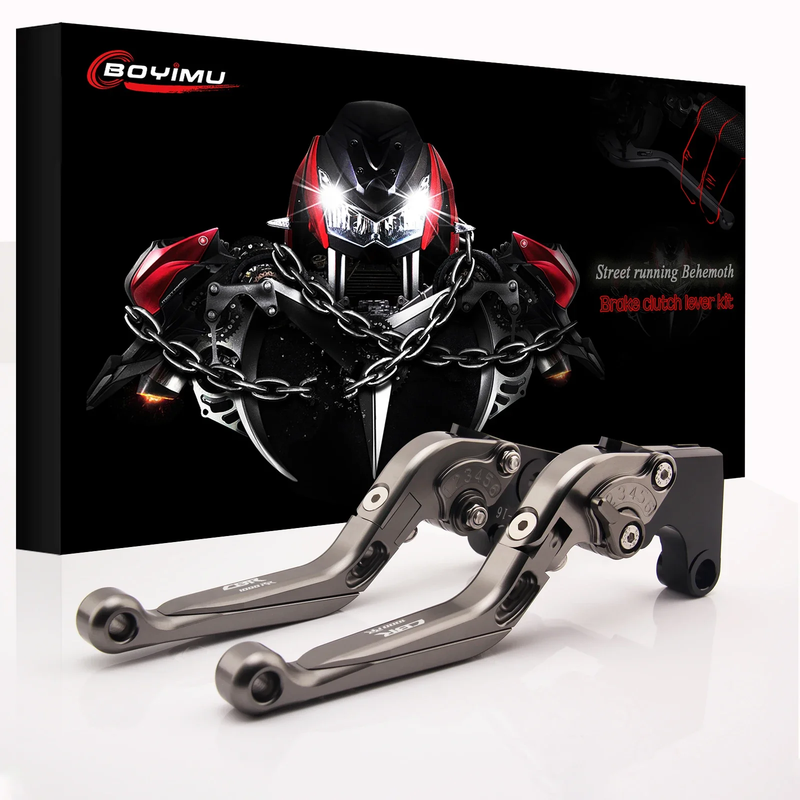 

Мотоциклетные тормоза, рычаг сцепления с ЧПУ для Honda CBR 1000RR CBR 1000 RR FIREBLADE 2004 2005 2006 2007, логотип CBR1000RR