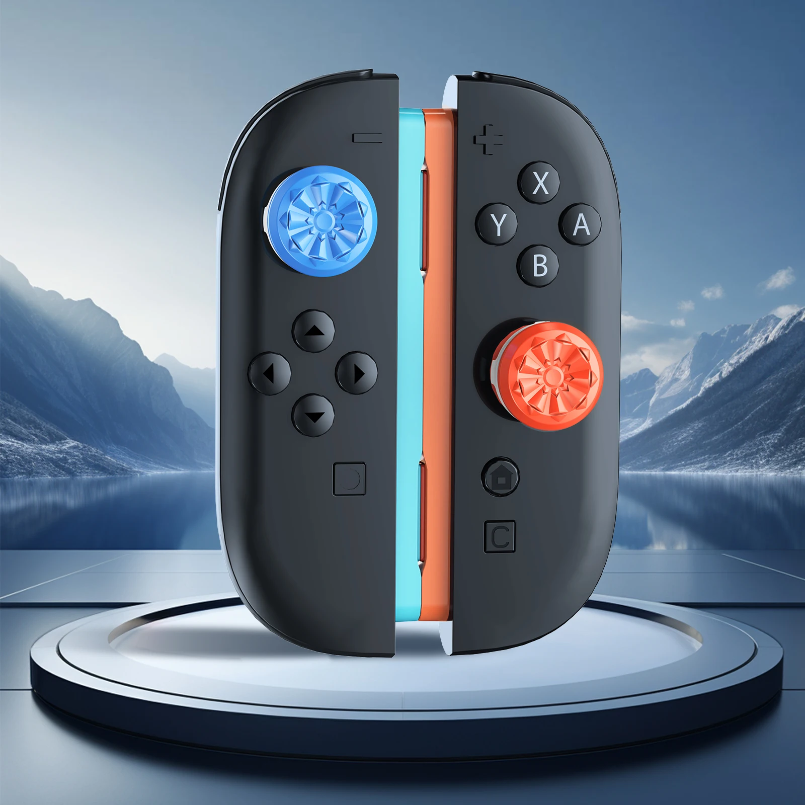 

Thumb Grips for Nintendo Switch 2 Console 4-Pack Joystick Caps Comfort Thumbstick Grip Anti-Slip Covers for Joycon 2 Accessorie