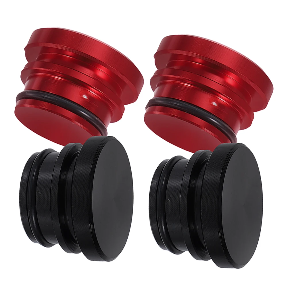 

4Pcs Universal Automotive Socket Cover Aluminum Alloy Splashproof Car Lighter Plug Protector Cigarette Lighter Cap Vehicle Power
