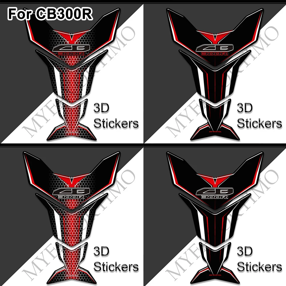 Cb300r Motorfiets Voor Honda Cb300r Cb 300r Stookolie Kit Knie Beschermer Tank Pad Stickers 2018 2019 2020 2021 2022