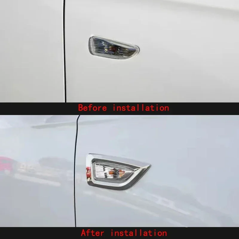 Automotive decorative turn signal frame patch Fit for Buick Regal Opel Astra J Astra K Crossland X Insignia B