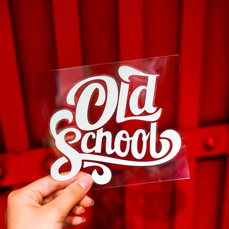 

1PC Old School Creative Motorcycle Stickers for Motorbike Fuel Tank Car Window Body Helmet Decorative Waterproof Vinyl Decals