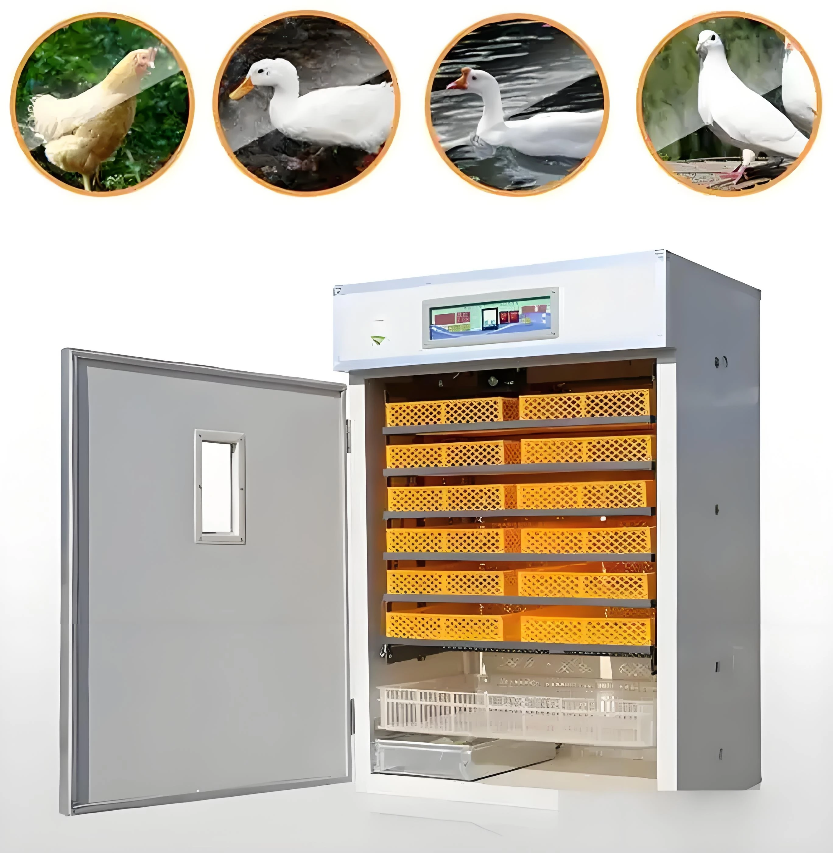056 Eggs Solar Energy Egg Hatchery Machine High Quality All AutomaticFactory  Price Solar Powered Incubators Farming Hatching 1