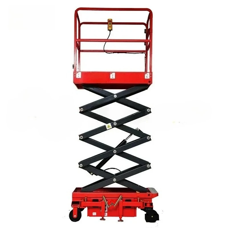 Warehouse Semi Jack 4.Indoor House Maintainance 00kg Scissor Self Propelled hine Lifting