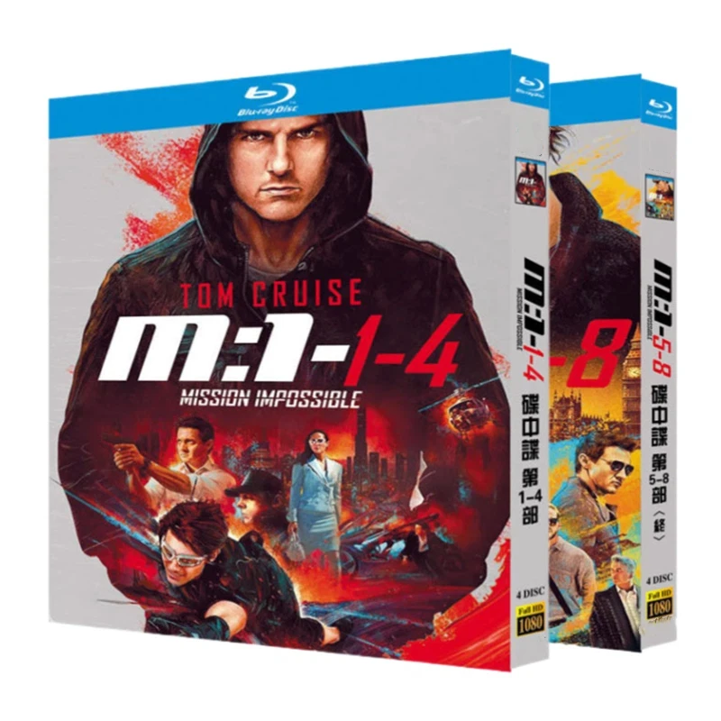 Mission Impossible Season 1-8 Blu-ray Disc