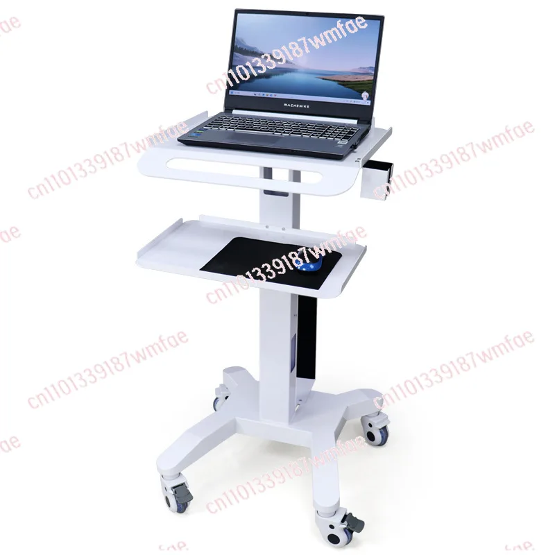 Dental mobile mouth scan trolley Multifunctional instrument Instrument trolley Oral endoscope Notebook Medical display table - view 4