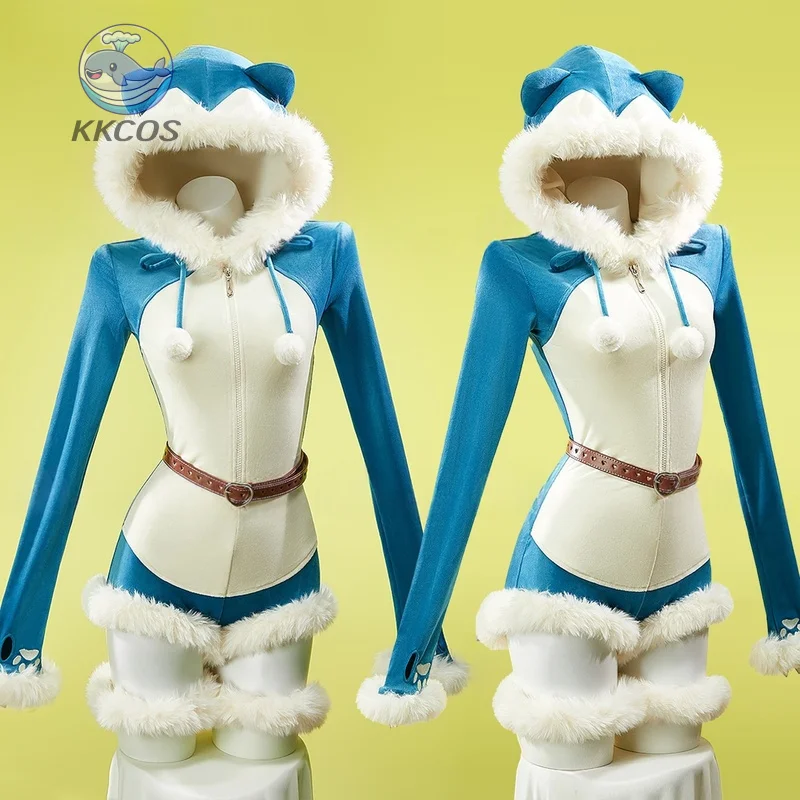 

New Snorlax Cosplay Costume for Girl Women Halloween Christmas Festival Party role-playing costumes KKCos