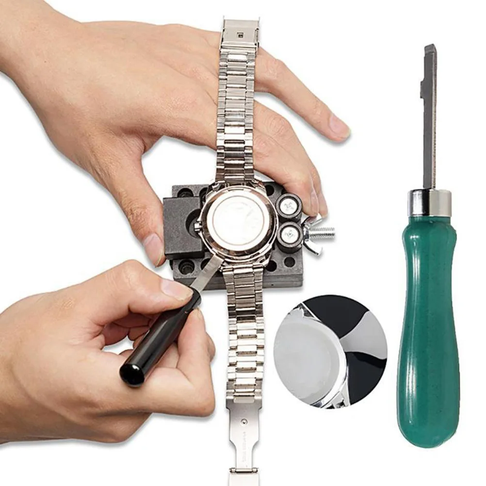 

Opening Tool Repair Watch Ware Portable Cover Remover For Watch Workers Green Easy To Use For Watches Professional
