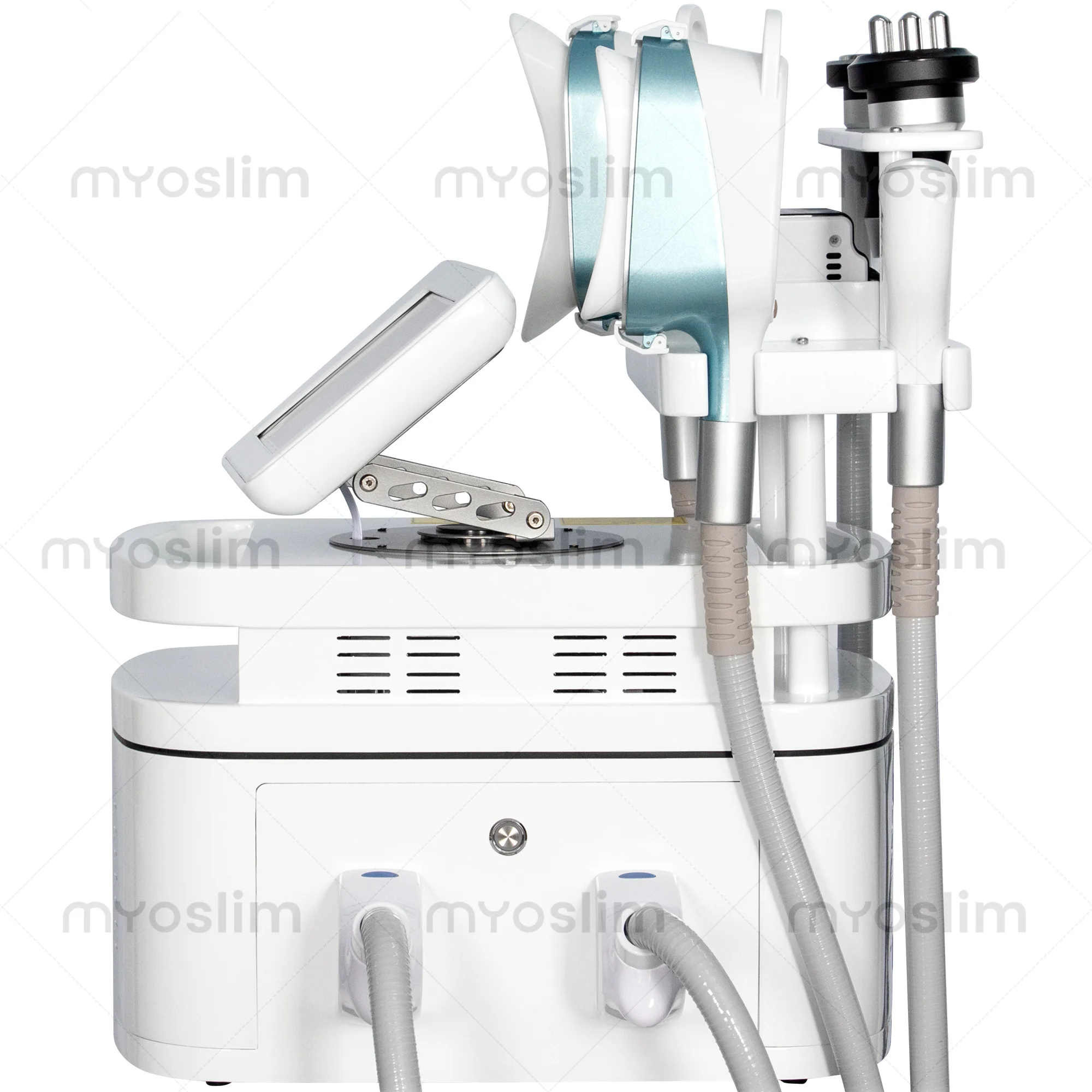 Multifunctional 360° Fat Freezing Machine with 4 Cooling Handles Cavitation RF and Lipo Laser for Body Slimming Skin Tightening - view 6