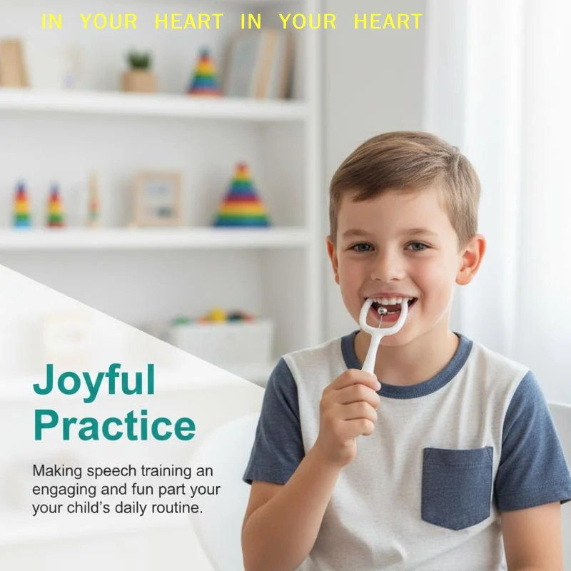 【X】Children Mouth Tongue Tip Exerciser Trainer Oral Muscle Strength Tongue Train