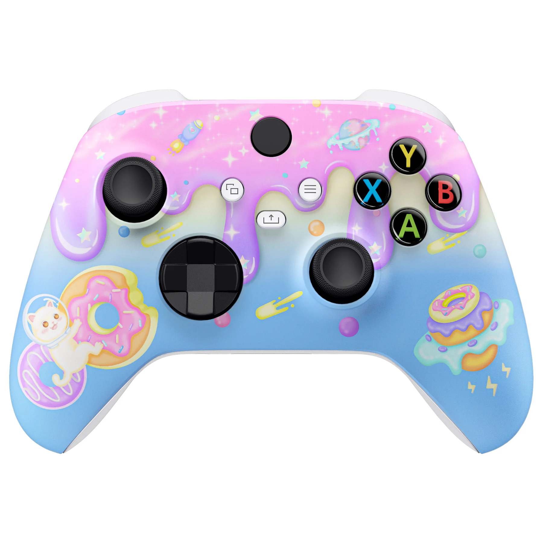 EXtremeRate Soft Touch Grip Obudowa przednia do kontrolera Xbox Series X/S (Xbox Core) - kolorowa seria Vitality — zdjęcie produktu 4