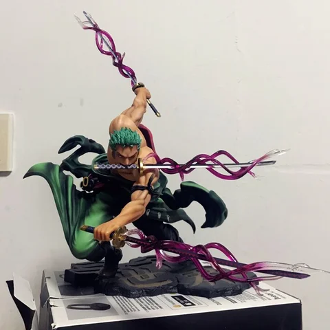Yeni 20 cm Tek Parça Anime Figürü GK Roronoa Zoro PVC Action Figure Koleksiyon Modeli Bebek Oyuncak Hediye Dekorasyon