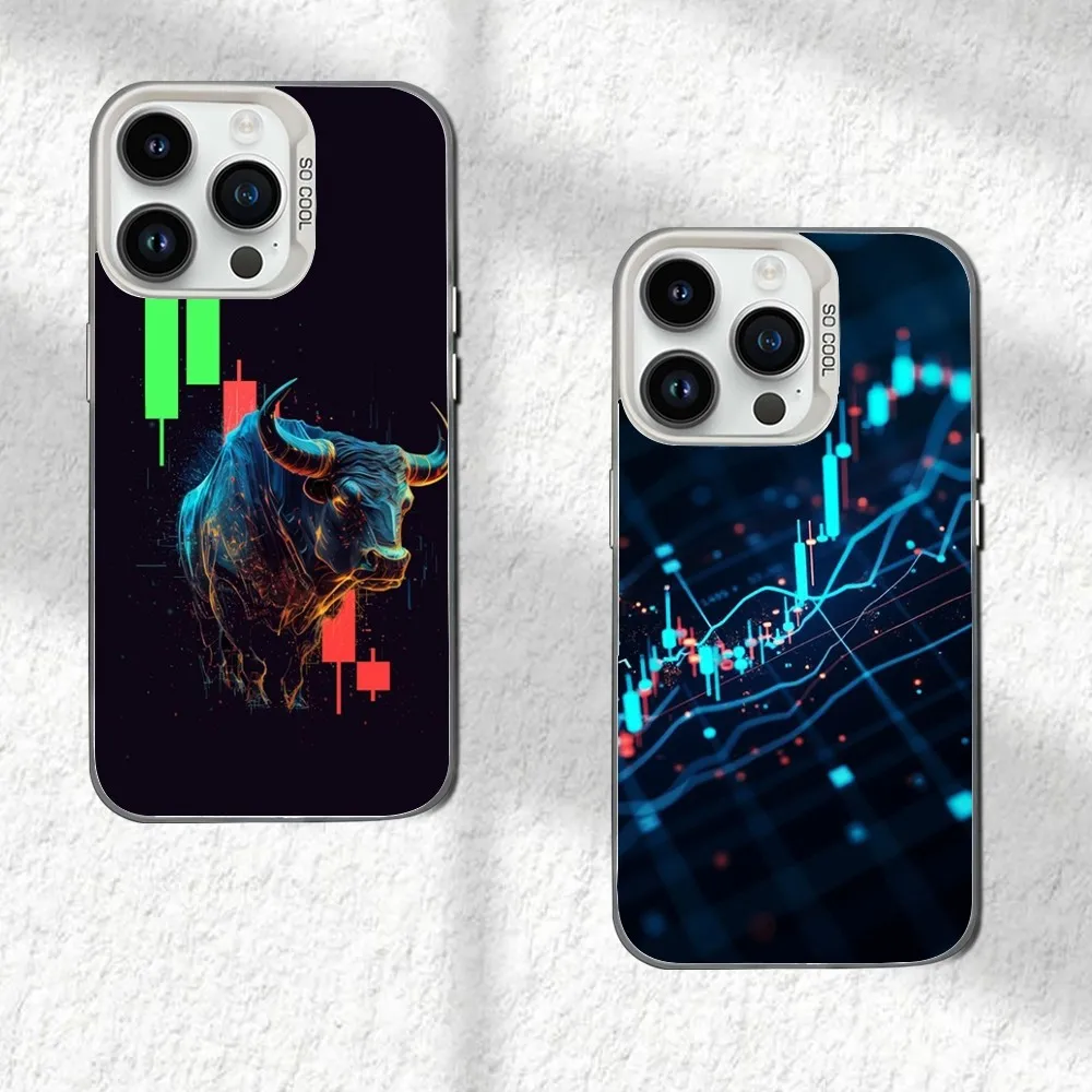 

Day Trading Day Trader Phone Case For iPhone 16,15,14,13,12,11,Mini,Pro,SE,MAX White Matte Shockproof Cover