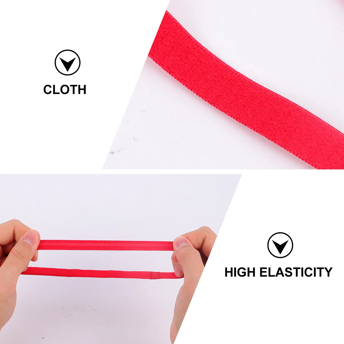 

5 шт., спортивная повязка на голову, эластичные эластичные повязки для волос с защитой от пота, аксессуары для тренировок для бега, йоги для мужчин и женщин, повязки на голову