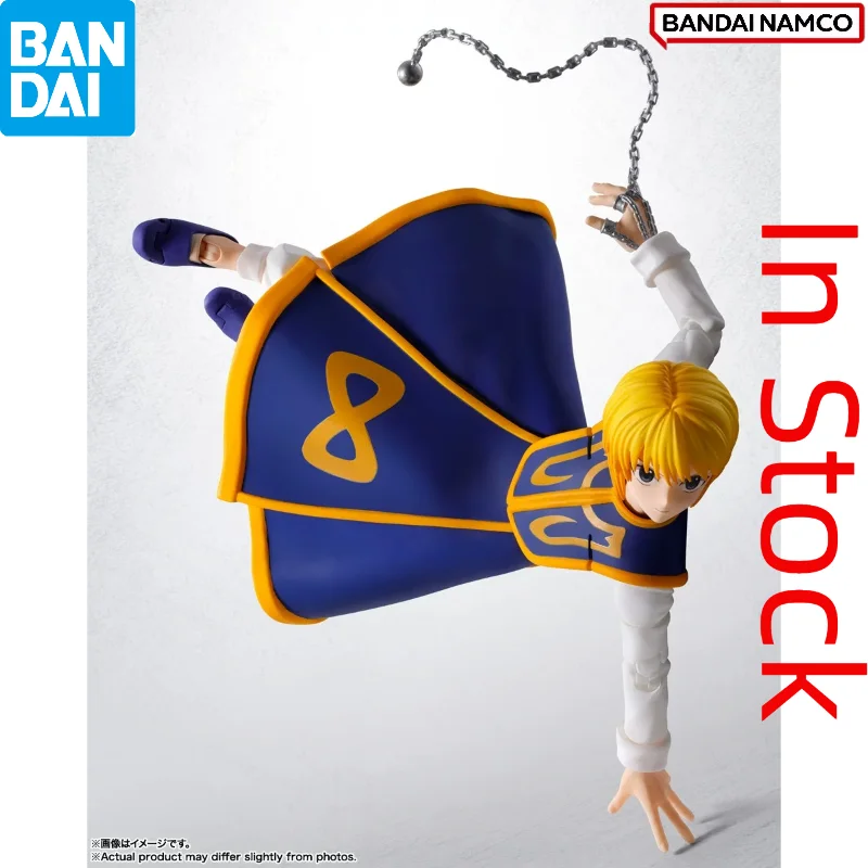 

In Stock, Bandai HUNTER×HUNTER SHF Kurapika, Finished Movable Action Figure,Toy Figurine, Gift, Collectible, Available Inventory