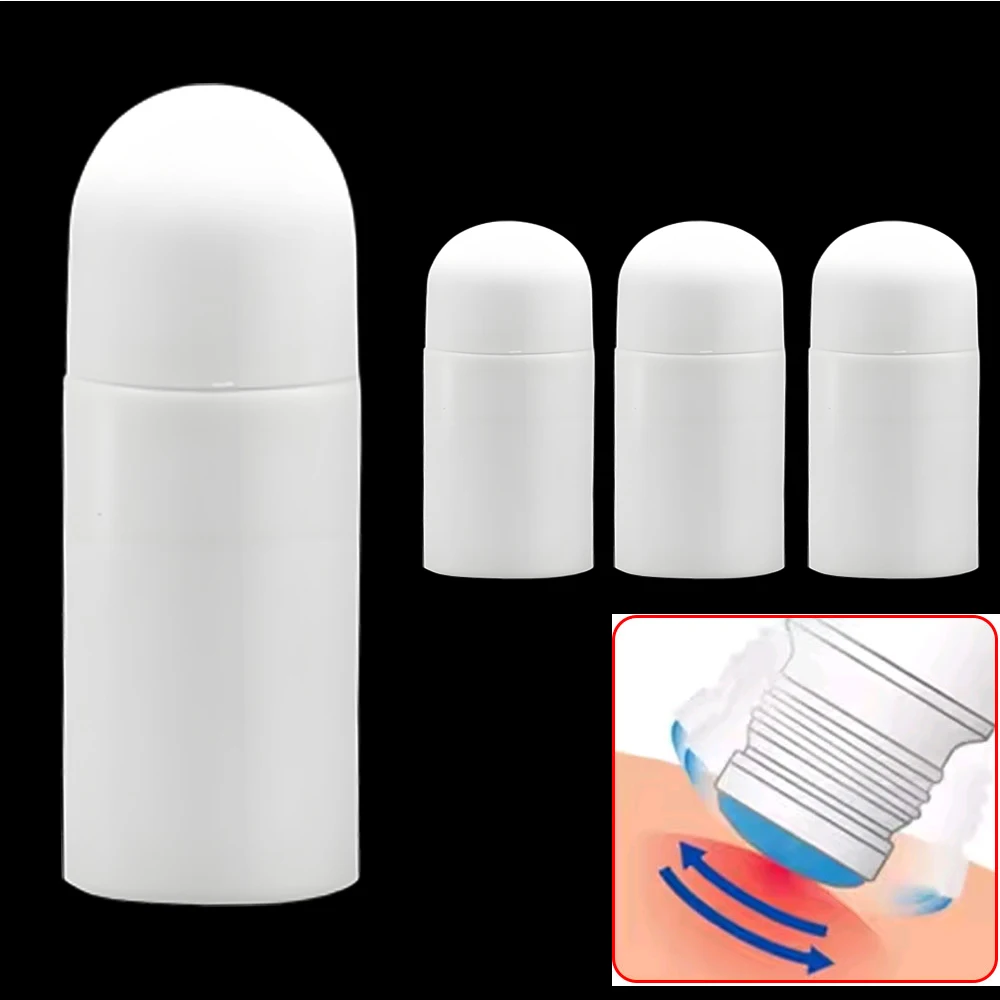 

50ml Soreness Liquid Bottle with Sponge Applicator, Medicine Liquid Bottle with Blue Sponge Head