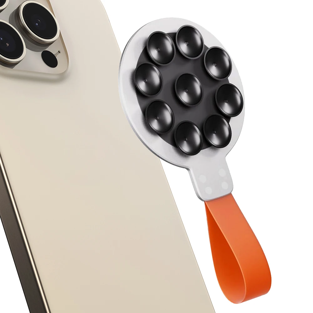 Magnetic Suction Cup Phone Mount for TikTok Videos and Selfies Silicone Suction Phone Case Grip Holder Stand for iPhone 15 14 13 image 3