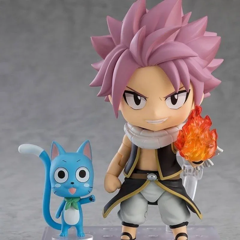 10cm Anime FAIRY TAIL Action Figure Etherious • Natsu • Dragneel 1741# model figures PVC movable Collection Model Birthday Gifts