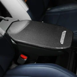 Car Central Armrest Box Pad Center Console Arm Rest Protection Trim ABS Cover For Kia EV3 Auto Decoration Interior Styling