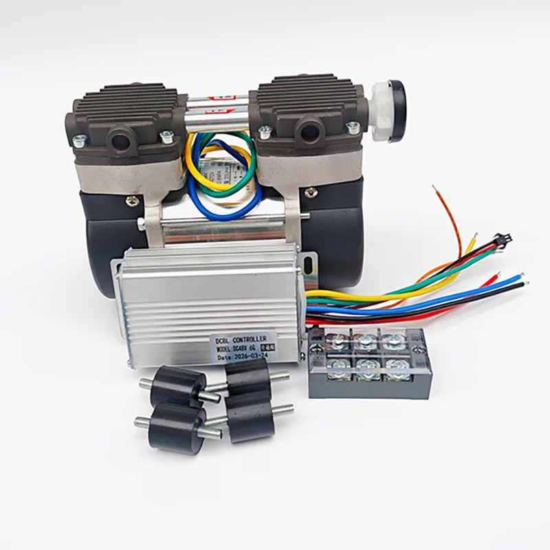 air compressor low noise and silent oil-free air pump vacuum compression
